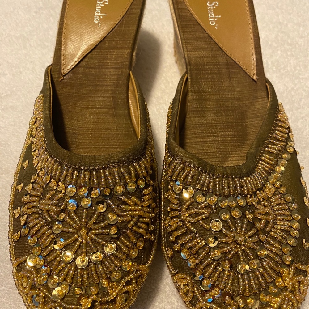 Brand New Super Gorgeous Wedges By MADISON STUDIO - Box 44